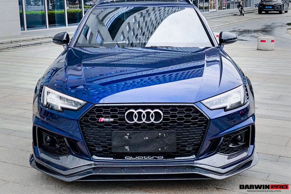 DarwinPRO 2017-2019 Audi RS4 B9 Front Bumper Trim Lip