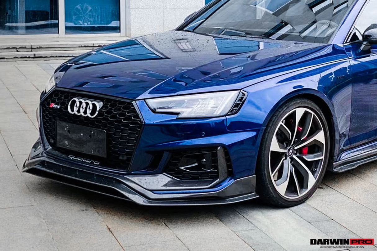 DarwinPRO 2017-2019 Audi RS4 B9 Front Bumper Trim Lip