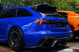 DarwinPRO 2019-UP Audi RS6 Avant C8 IMP Performance Carbon Fiber Middle Spoiler