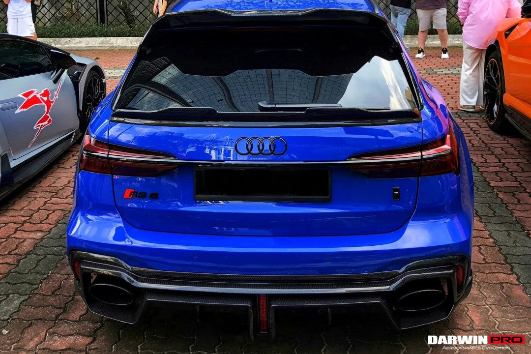 DarwinPRO 2019-UP Audi RS6 Avant C8 & RS7 Quattro IMP Performance Rear Diffuser