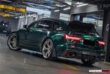 2019-UP Audi RS6 Avant C8 RS7 C8 Quattro Carbon Fiber Rear Diffuser DarwinPRO (iMP Design)