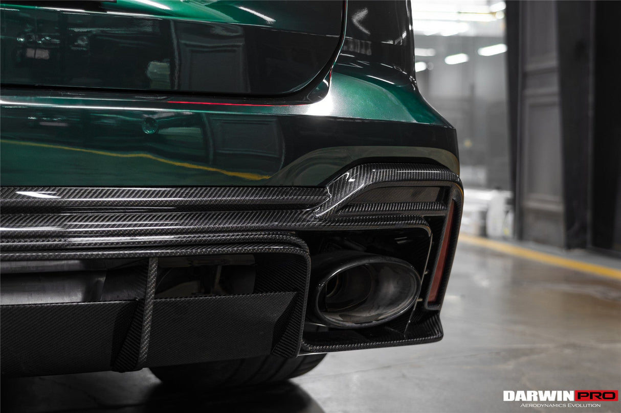 2019-UP Audi RS6 Avant C8 RS7 C8 Quattro Carbon Fiber Rear Diffuser DarwinPRO (iMP Design)