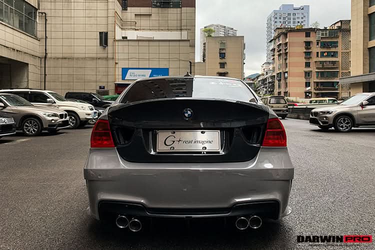 2008-2012 BMW 3 Series E90 LCI Rear Bumper DarwinPRO (1M Design)