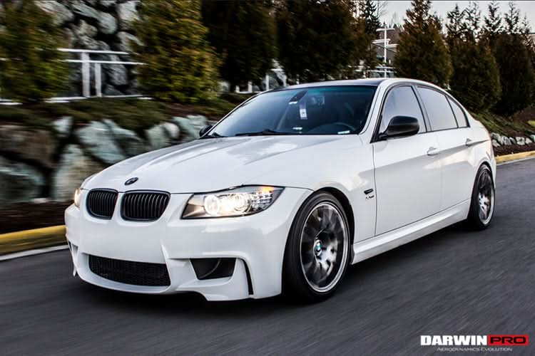 2008-2012 BMW 3 Series E90 LCI 1M Style Side Skirts