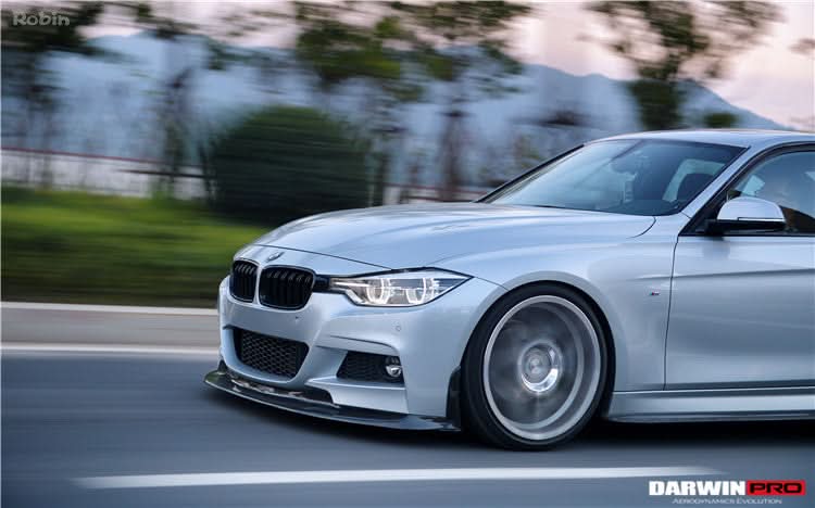 DarwinPRO 2013-2019 BMW 3 Series F30 F35 M-Tech GV Style Carbon Fiber Front Lip
