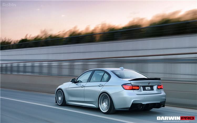 2013-2019 BMW 3 Series F35 M-Tech GV Style Carbon Fiber Side Skirts
