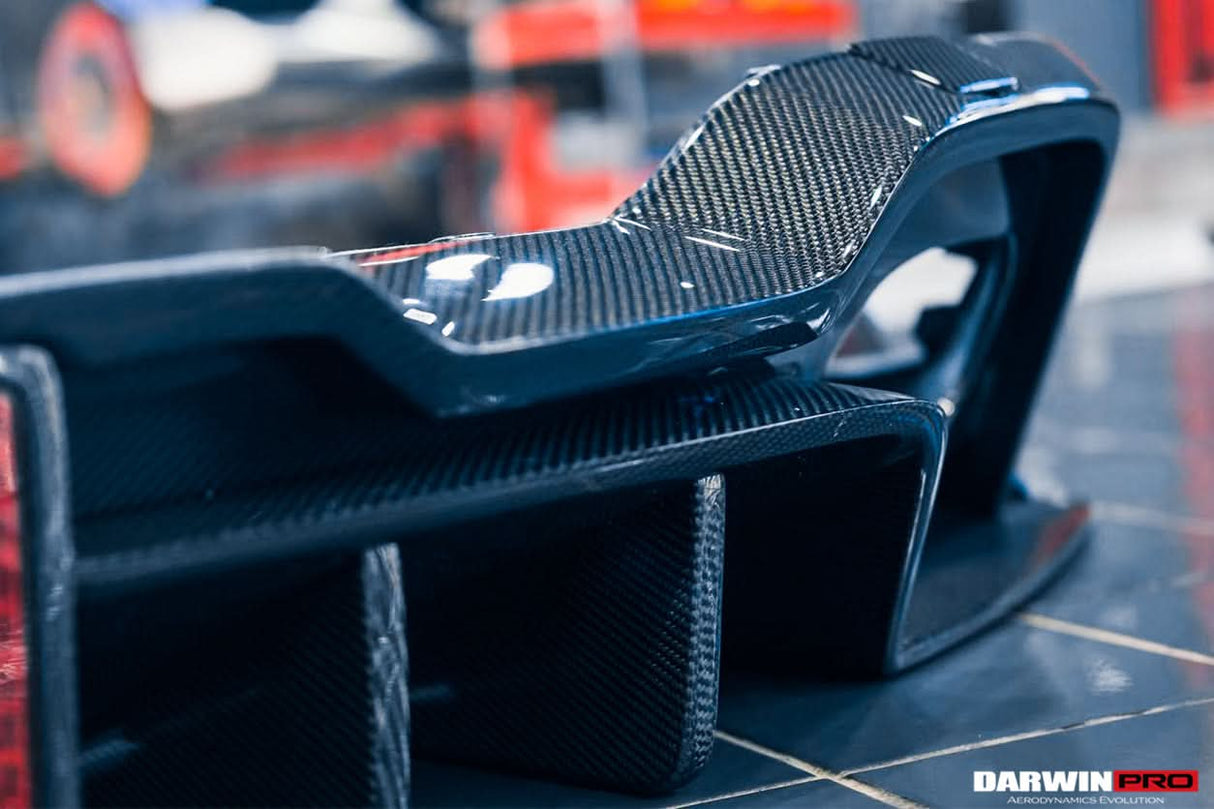 2019-2022 BMW 3 Series G20 G28 BKSS Style Carbon Fiber Rear Diffuser (For QUAD Exhaust tips)
