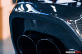 2019-2022 BMW 3 Series G20 G28 BKSS Style Carbon Fiber Rear Diffuser (For QUAD Exhaust tips)