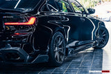 2019-2022 BMW 3 Series G20 G28 BKSS Style Carbon Fiber Rear Diffuser (For QUAD Exhaust tips)
