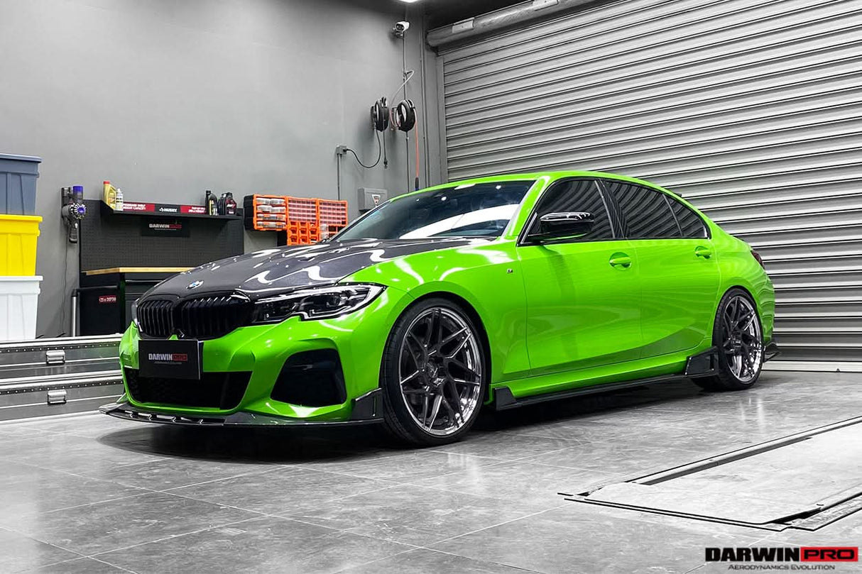 2019-2022 BMW 3 Series G20  G28 BKSS Style Carbon Fiber Front Lip