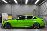 2019-2022 BMW 3 Series G20 BKSS Style Carbon Fiber Side Skirts Under Board