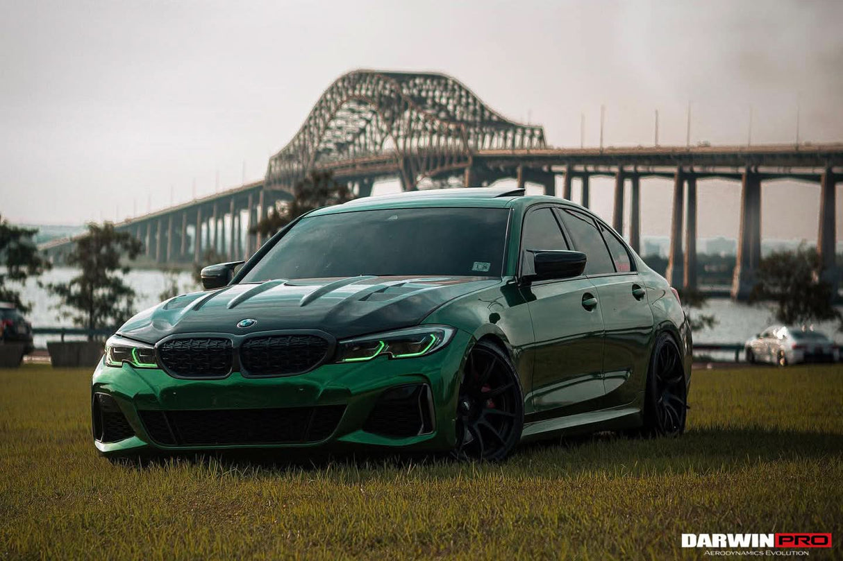 2019-2024 BMW 3 Series G20 | G28 Carbon Fiber Hood - DarwinPRO (BKSS)