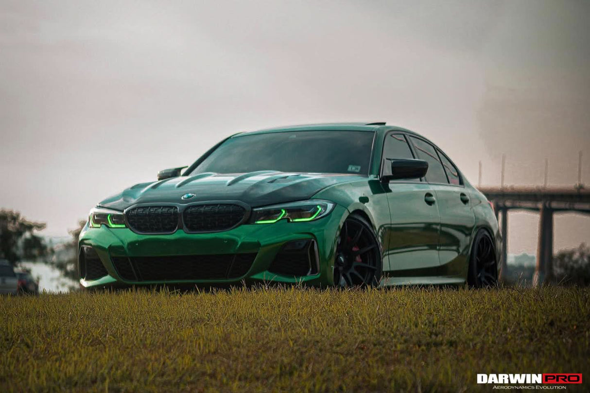 2019-2024 BMW 3 Series G20 | G28 Carbon Fiber Hood - DarwinPRO (BKSS)
