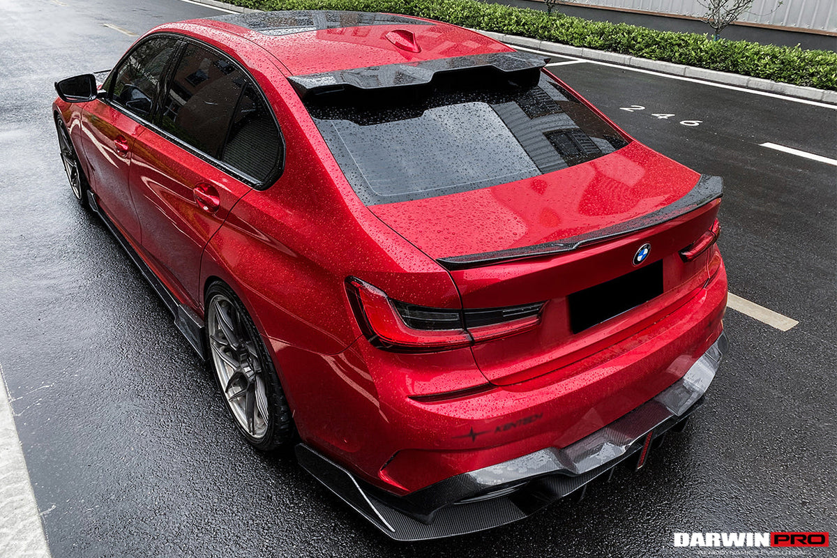 2019-UP BMW 3 Series G20  G28  G80 M3 BKSS Style Carbon Fiber Roof Spoiler