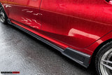 2019-2022 BMW 3 Series G20 BKSS Style Carbon Fiber Side Skirts Under Board