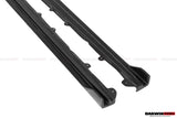 2019-2025 BMW 8 Series G14 G15 M8 F91 F92 Convertible And Coupe IMP Performance Carbon Fiber Side Skirts Extensions (Add On)