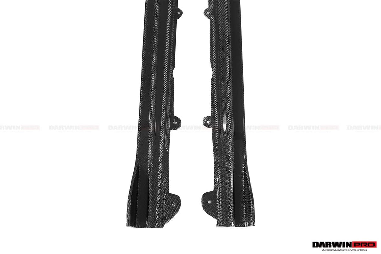 2019-2025 BMW 8 Series G14 G15 M8 F91 F92 Convertible And Coupe IMP Performance Carbon Fiber Side Skirts Extensions (Add On)