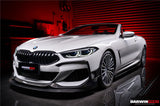 2018-2025 BMW 8 Series G14 Convertible  G15 Coupe  G16 4DR-Gran Coupe 840i M850i IMP Performance Carbon Fiber Front Bumper Canards