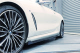 2019-2025 BMW 8 Series G14 G15 M8 F91 F92 Convertible And Coupe IMP Performance Carbon Fiber Side Skirts Extensions (Add On)