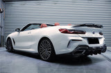 2019-2025 BMW 8 Series G14 G15 M8 F91 F92 Convertible And Coupe IMP Performance Carbon Fiber Side Skirts Extensions (Add On)