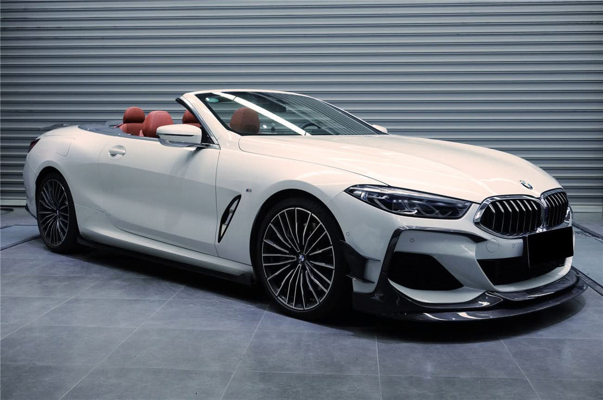 2019-2025 BMW 8 Series G14 G15 M8 F91 F92 Convertible And Coupe IMP Performance Carbon Fiber Side Skirts Extensions (Add On)