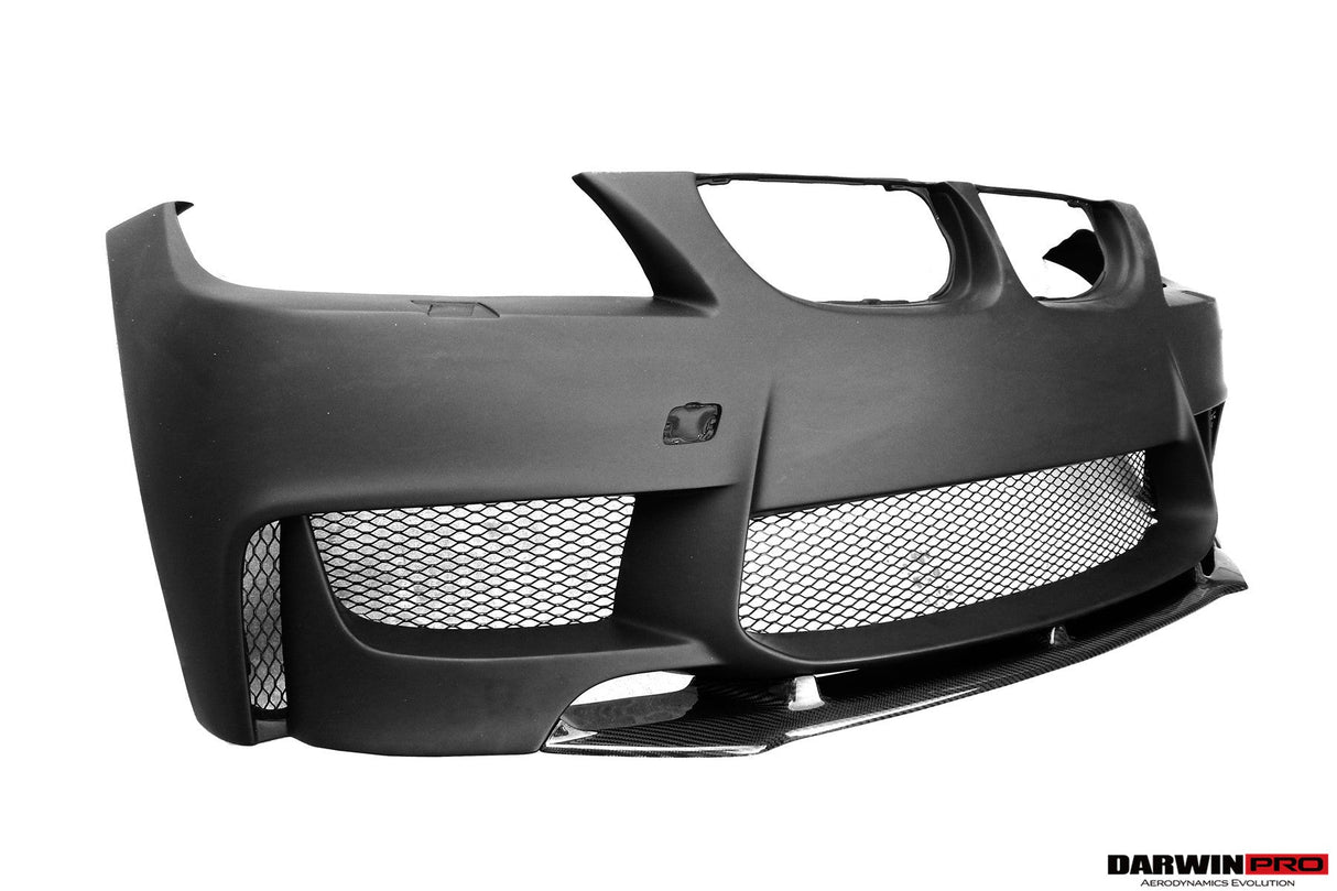 2008-2012 BMW 3 Series E90 LCI 1M Style Front Bumper with Lip Splitter
