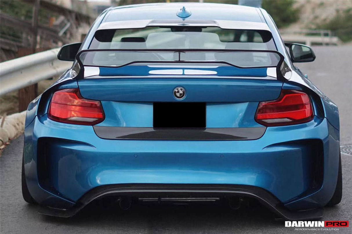 2014–2021 BMW VR-Style Trunk Spoiler Wing, Fits 2 Series, M2, F22, F87