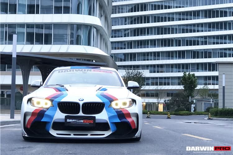 2014-2021 BMW 2 Series F22 Partial Carbon Fiber Wide Body Full Body Kit DarwinPRO (VR Design)