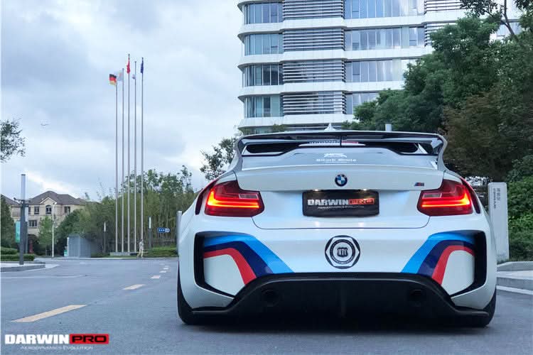 2014-2021 BMW 2 Series F22 Partial Carbon Fiber Wide Body Full Body Kit DarwinPRO (VR Design)