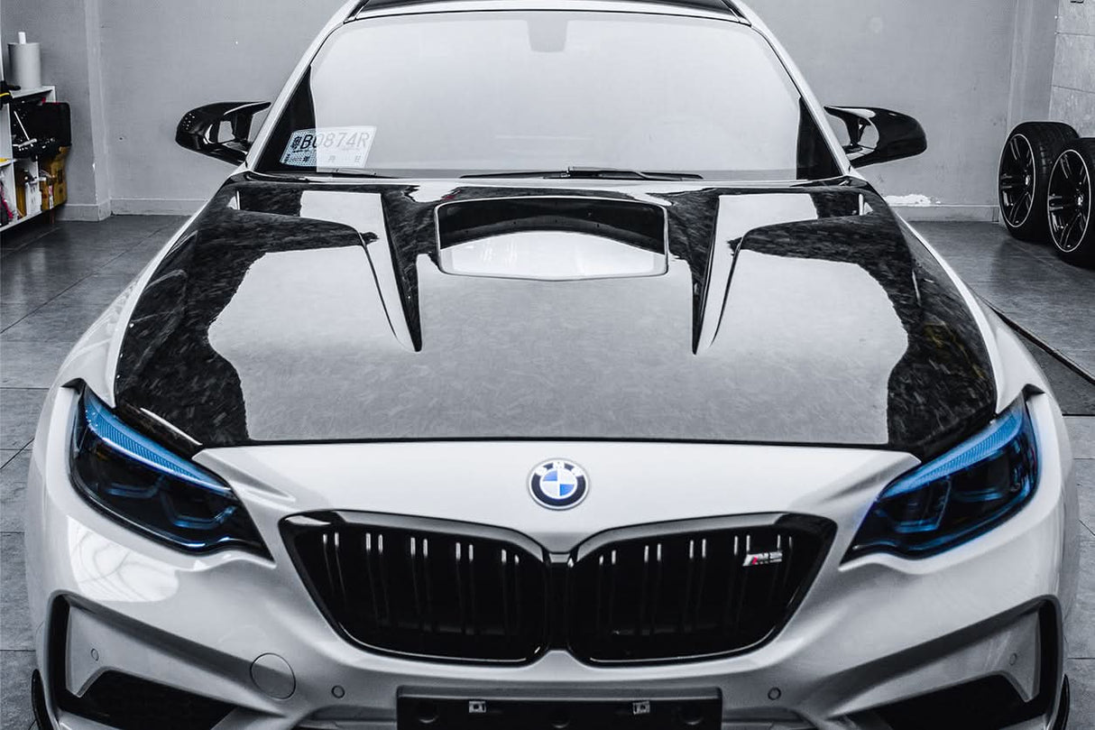 DarwinPRO 2014-2021 BMW M2 M2C 2-SERIES F22 F23 F87 IMP Performance Syle Carbon Fiber Hood