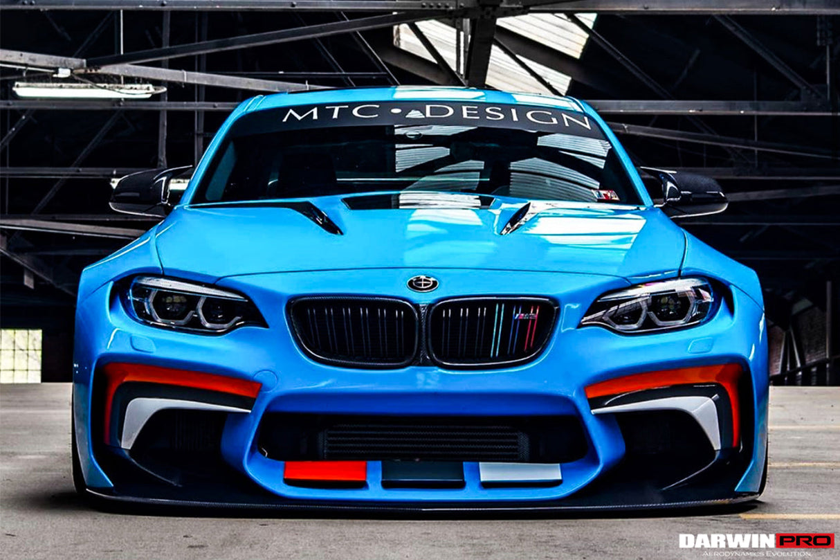 DarwinPRO 2014-2021 BMW M2 M2C 2-SERIES F22 F23 F87 IMP Performance Syle Carbon Fiber Hood
