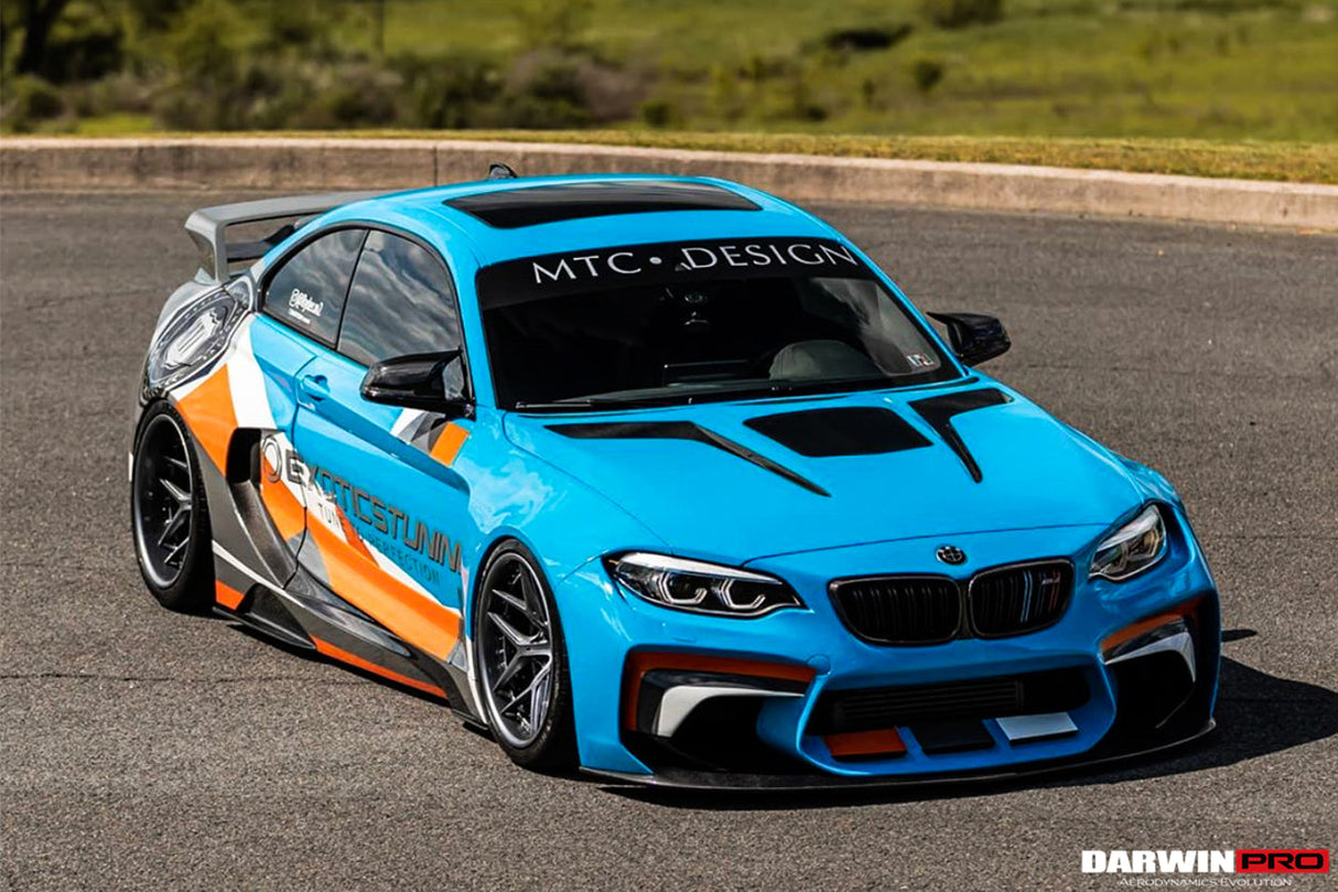 DarwinPRO 2014-2021 BMW M2 M2C 2-SERIES F22 F23 F87 IMP Performance Syle Carbon Fiber Hood