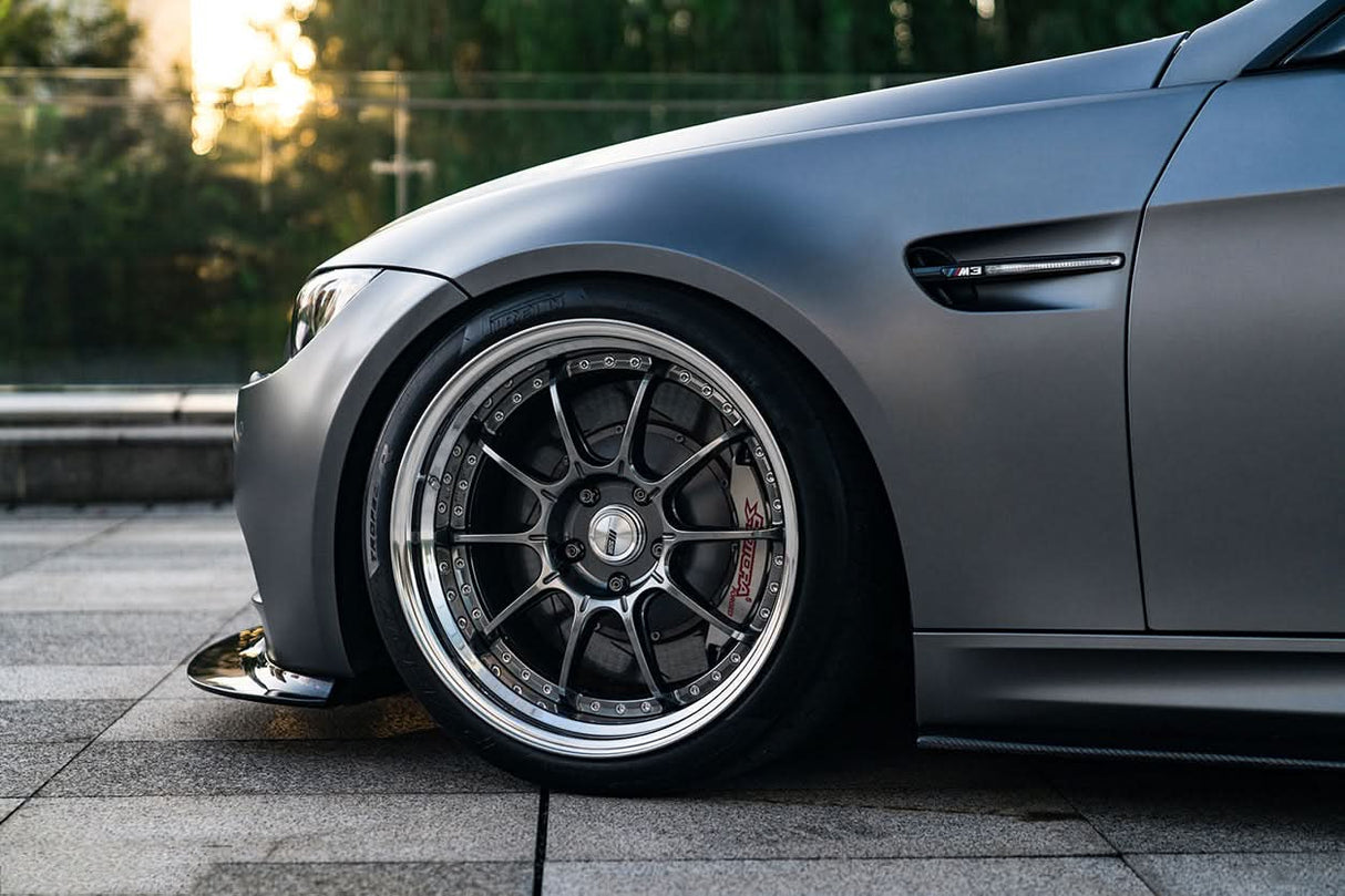 2008-2012 BMW M3 E90 | E92 | E93 GT4 Style Carbon Fiber Front Lip
