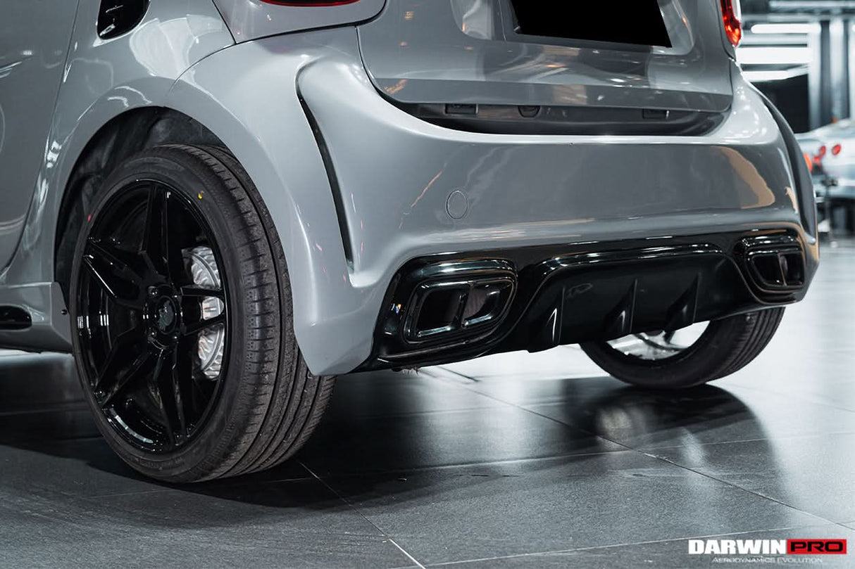 2015-2022 Mercedes Benz Smart Fortwo 453 Partial Carbon Fiber Full Body Kit DarwinPRO (BKSS)