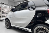 2016-2020 Smart Fortwo 453 BKSS Style Partial Carbon Fiber Side Skirts
