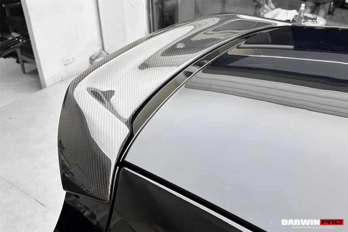 2016-2022 Mercedes Benz Smart Fortwo 453 Carbon Fiber Roof Spoiler DarwinPRO (BKSS)