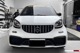 2016-2020 Smart Fortwo 453 BKSS Style Partial Carbon Fiber Side Skirts
