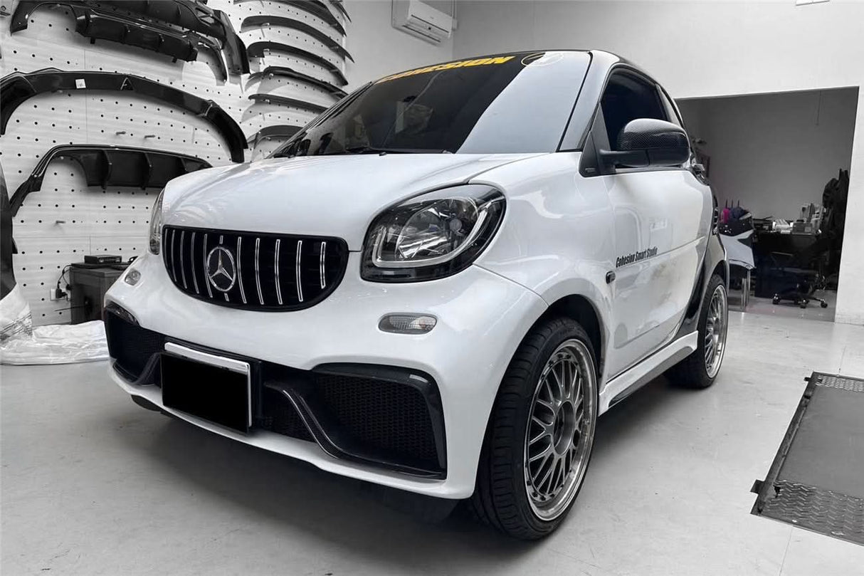 2015-2022 Mercedes Benz Smart Fortwo 453 Partial Carbon Fiber Full Body Kit DarwinPRO (BKSS)