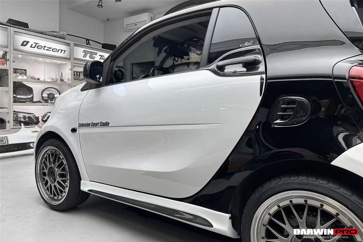 2015-2022 Mercedes Benz Smart Fortwo 453 Partial Carbon Fiber Full Body Kit DarwinPRO (BKSS)