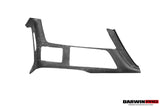 2013-2019 Corvette C7 Z06 Grandsport Dry Carbon Fiber Interior Outside Gears Panel Protective Cover Trim