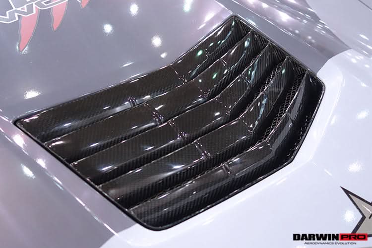 2013-2017 Corvette C7 Z51 Carbon Fiber Hood Scoop Vents