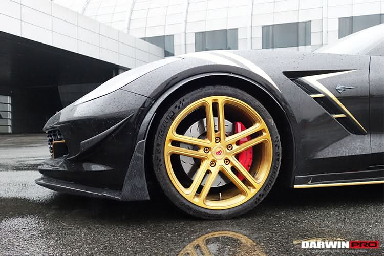2013-2019 Corvette C7 Z51 Z06 Grandsport Carbon Fiber Fender Flares