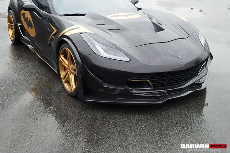 2013-2019 Corvette C7 Z51 Z06 Grandsport Carbon Fiber Fender Flares
