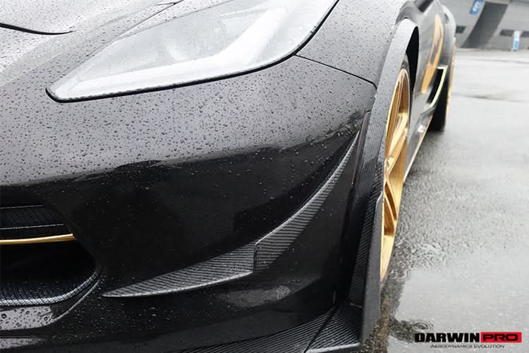 2013-2019 Corvette C7 Z51 Z06 Grandsport Carbon Fiber Fender Flares