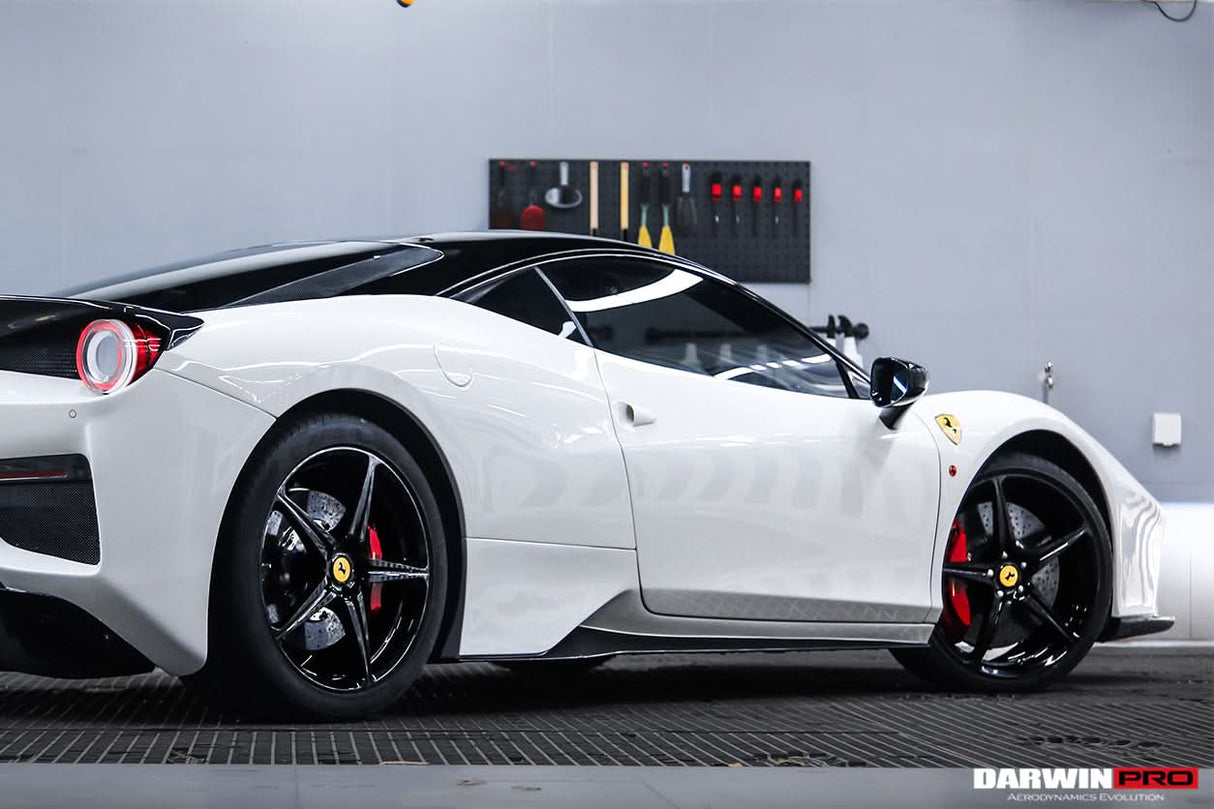 2010-2015 Ferrari 458 Italia Partial Carbon Fiber Full Body Kit DarwinPRO (BKSS Design)