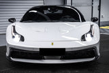 2010-2015 Ferrari 458 Italia and Spider Tail Light Cover DarwinPRO (BKSS)