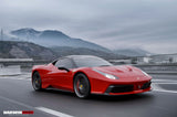 2010-2015 Ferrari 458 Italia and Spider BKSS Style Side Skirts  DarwinPRO (BKSS Design)