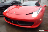 2010-2015 Ferrari 458 Italia and Spider Carbon Fiber Front Canards DarwinPRO (OE)