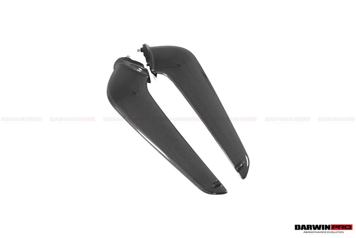 2010-2015 Ferrari 458 Italia and Spider Carbon Fiber Front Canards DarwinPRO (OE)