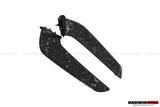 2010-2015 Ferrari 458 Italia and Spider Carbon Fiber Front Canards DarwinPRO (OE)